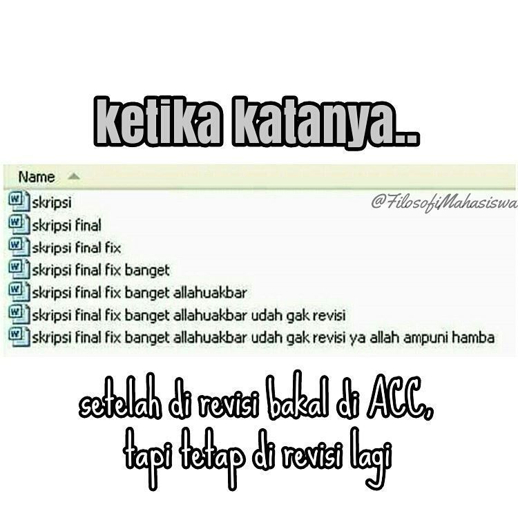 yang sabar yaa