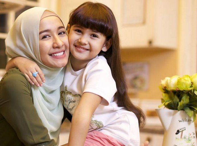 dia sayang keluarga