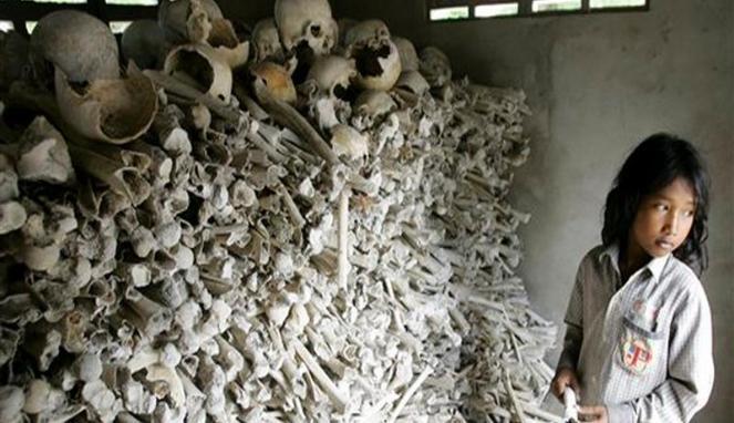tulang korban eksekusi pol pot
