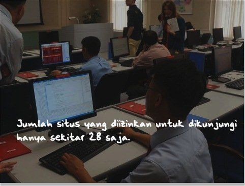 Akses internet dibatasi.