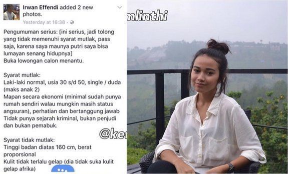 Anaknya berumur 20 tahun