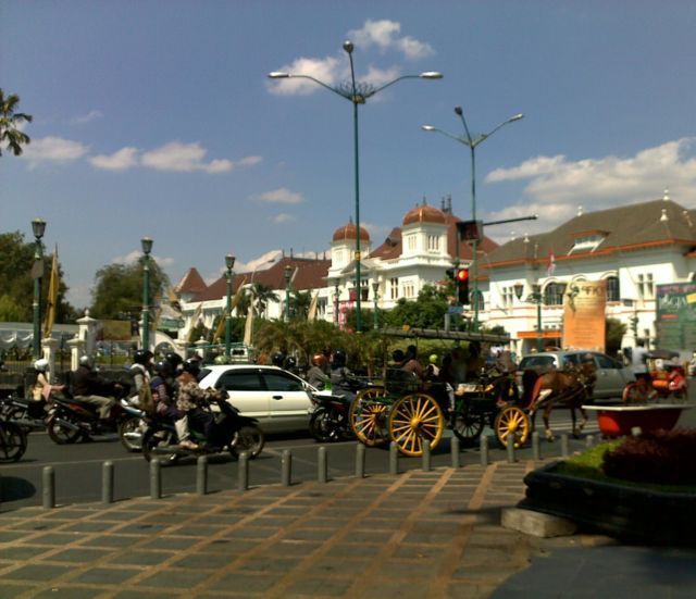 Pagi hari di Jogja