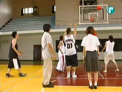 Tim basket Qishui yang sedang sibuk latihan