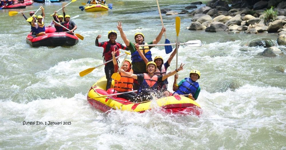 5 Hal Mengesankan Rafting di Sungai Elo