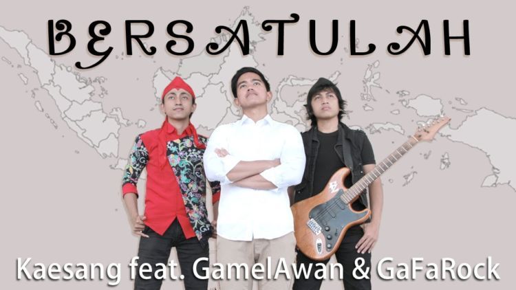 Judul lagunya "Bersatulah"