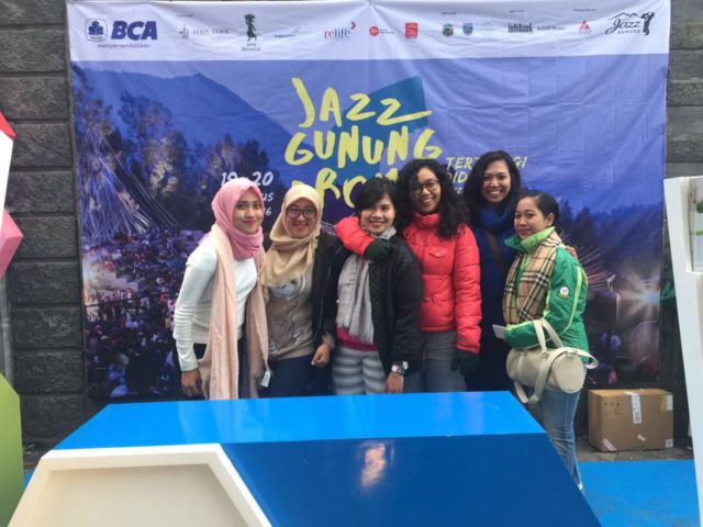 Ke jazz gunung bareng temen 