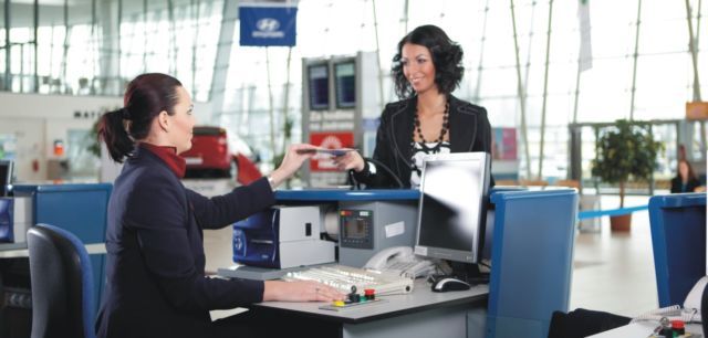 Airport check-in