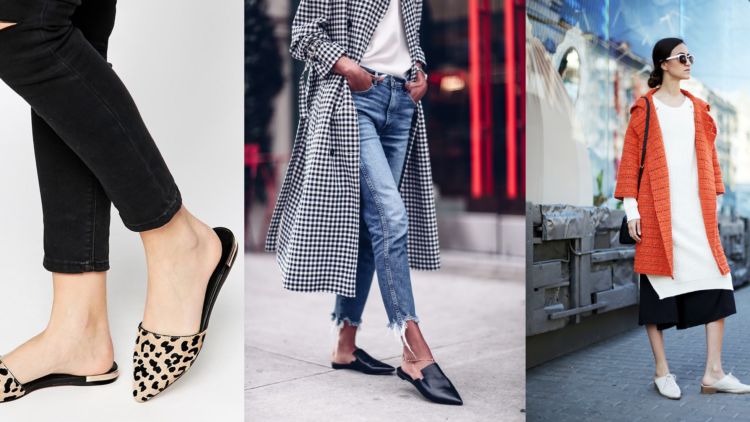 Sepatu Flat Mule Lagi Hits Nih, Girls! Begini Tips Padu 