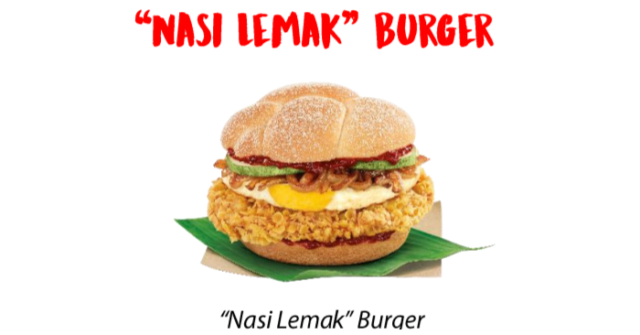Mau Total Gaet Pasar Lokal Mcd Singapura Bikin Burger Nasi Lemak Udah Burger Kok Pakai Nasi Ya