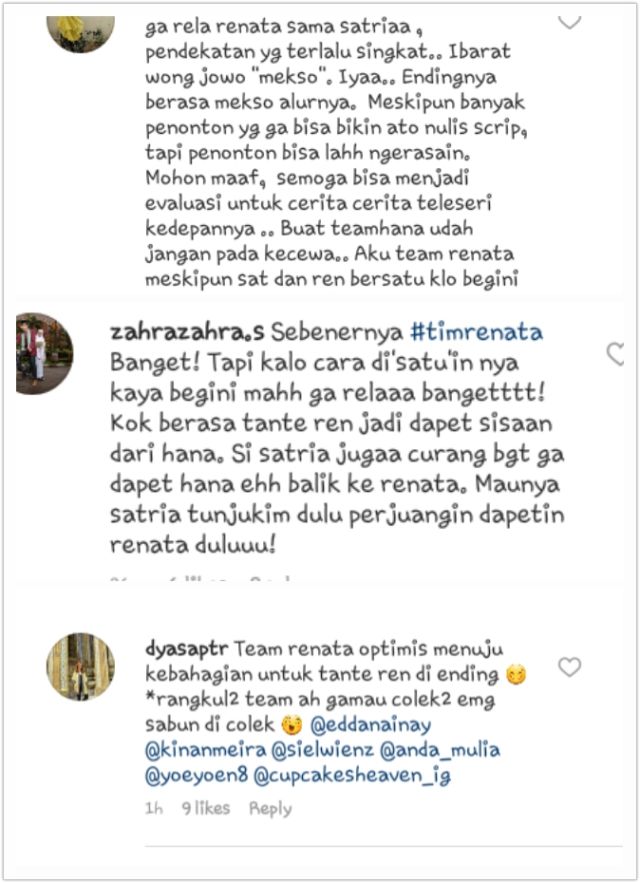 Kocak! 5 Reaksi Penonton Teleseri 'Kesempurnaan Cinta' Ini 