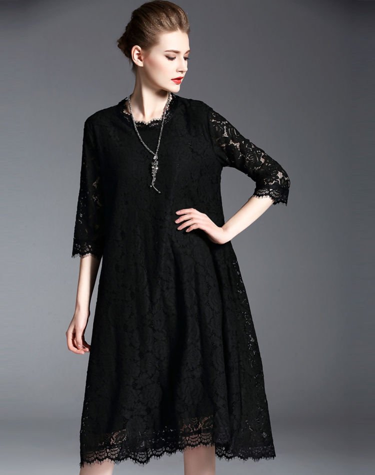 12 Inspirasi Loose Midi Dress untuk Acara Formal. Yang Satu Ini Jaminan