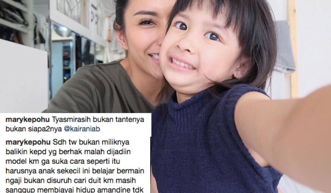 Meski Dituding Bawa Lari Sang Anak, Potret Tyas Mirasih 