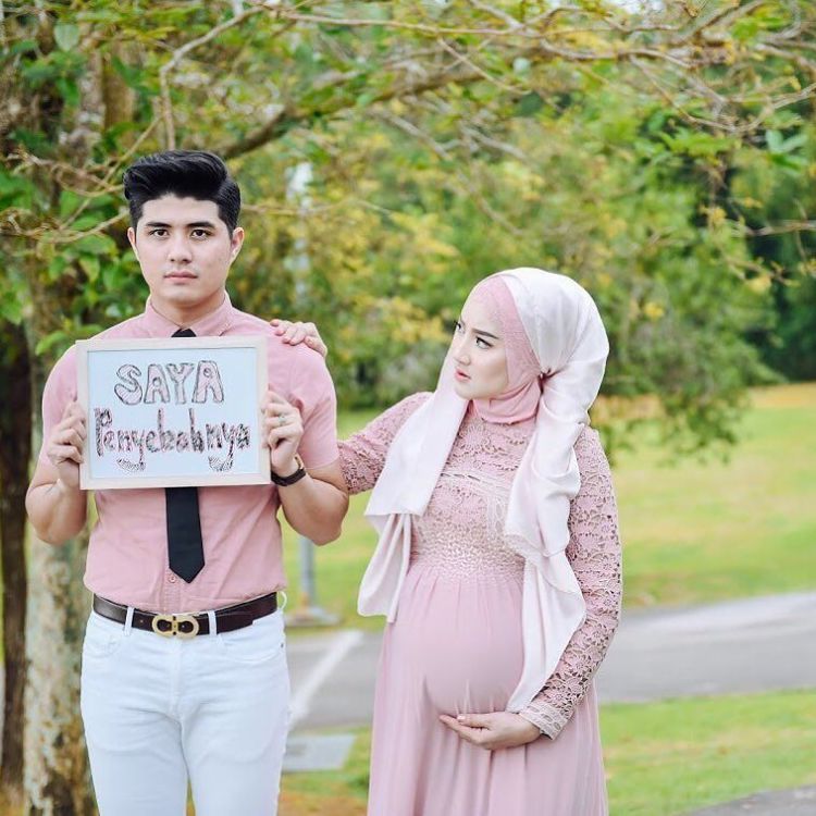 Tanpa Harus Vulgar, Ibu Hamil Berhijab Juga Bisa Berfoto yang Ciamik