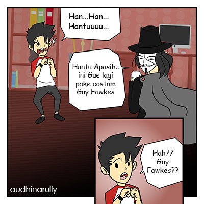 Guy Fawkes - Ilustrasi Penulis
