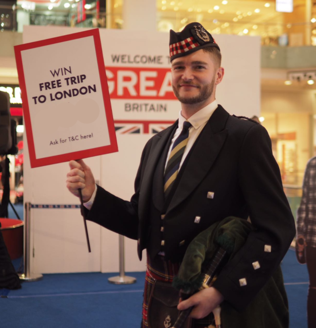 Kakak Scottish yang ganteng!