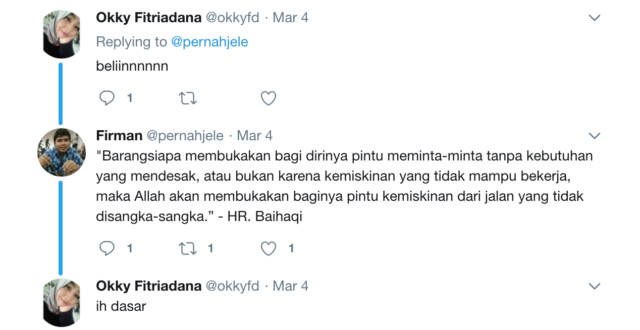 Minta Dibeliin Tas, Jawaban Cowok Ini Bikin Cewek Nggak Bisa Berkata