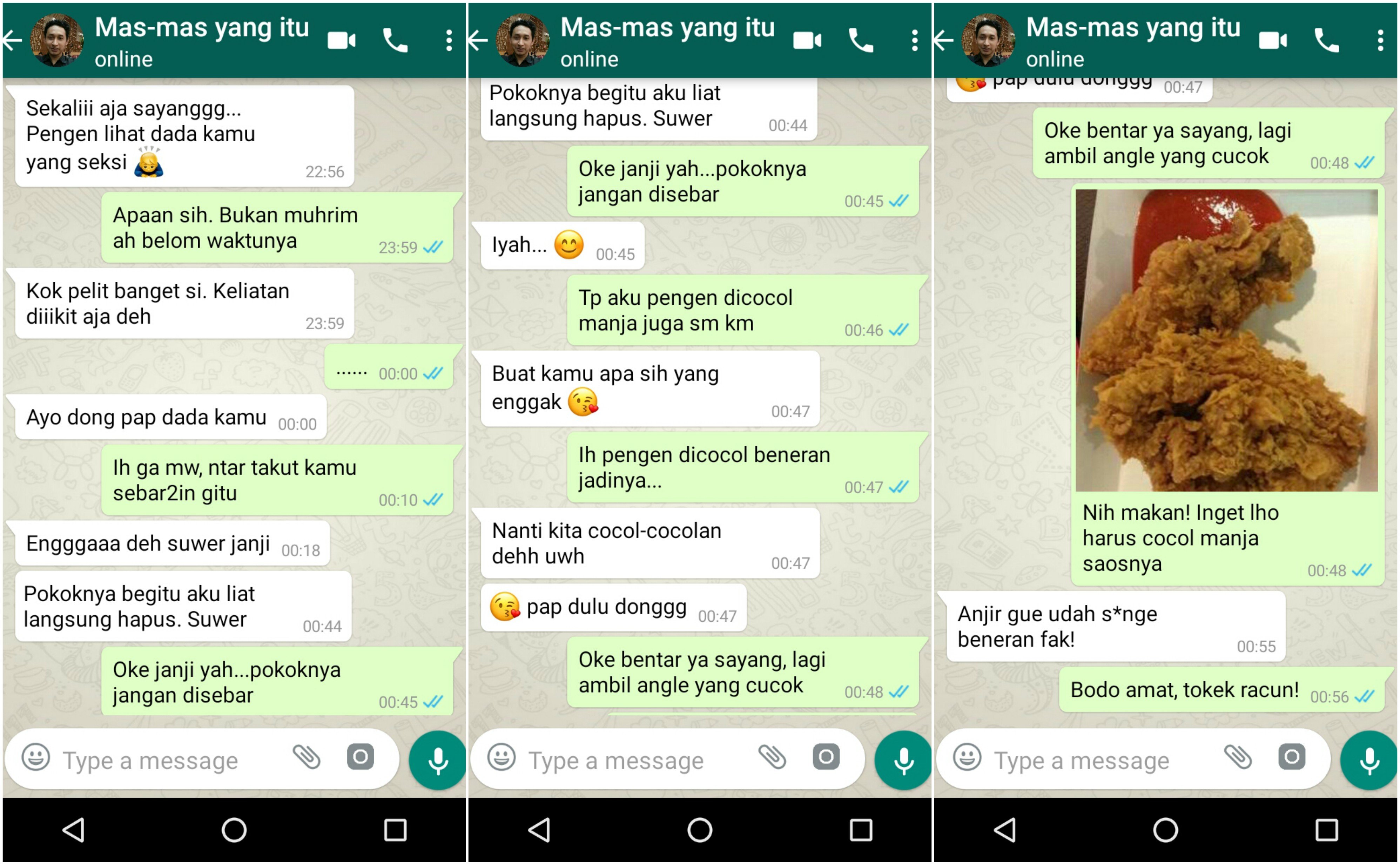 Jangan Keburu Takut Kalau Dikirimin Chat Mesum Dan Sampah Dari Cowok Balas Dengan 10 Cara Kocak Ini