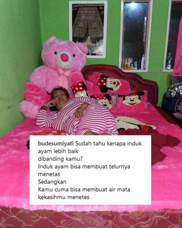 16 Caption IG Bude Sumiyati yang Guyonannya Ala Emak-Emak ...
