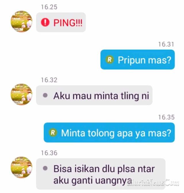 Kamu bisa jadi target "drama minta pulsa atau pinjam uang