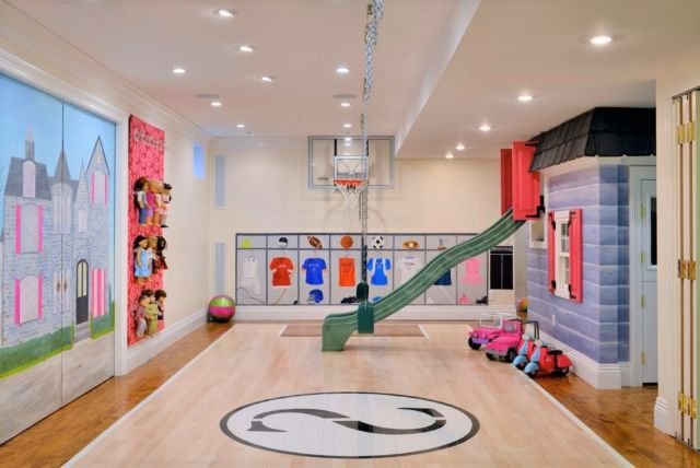 wide playroom