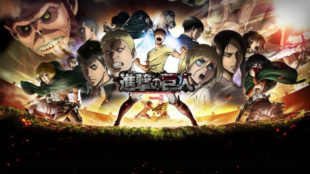 Attack on Titan, "Shinzou wo sasageyo!"