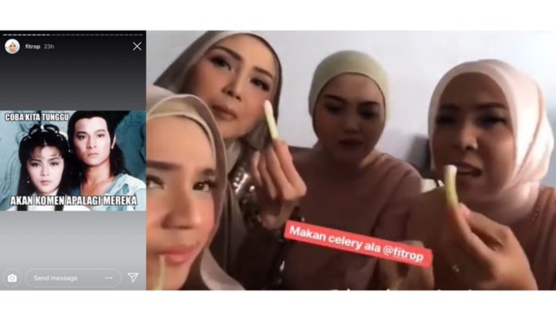 Begini Cara Fitri Tropika Meladeni Warganet Yang Suuzan Soal Makan Pakai Tangan Kiri Kocak