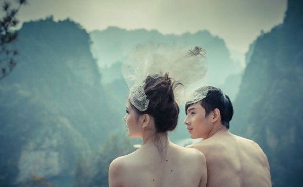 Chinese couple wedding sex