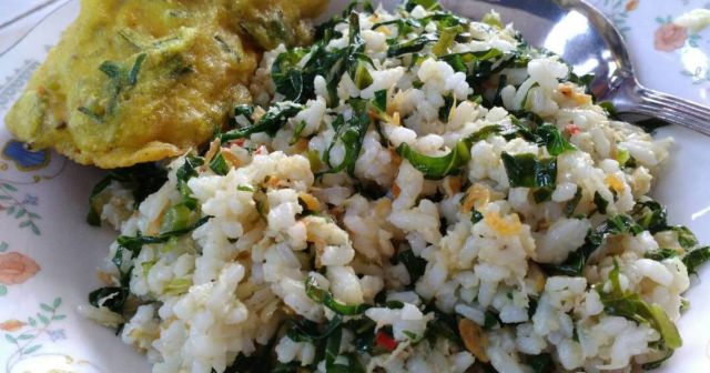 Megono dan tempe kemul untuk sarapan