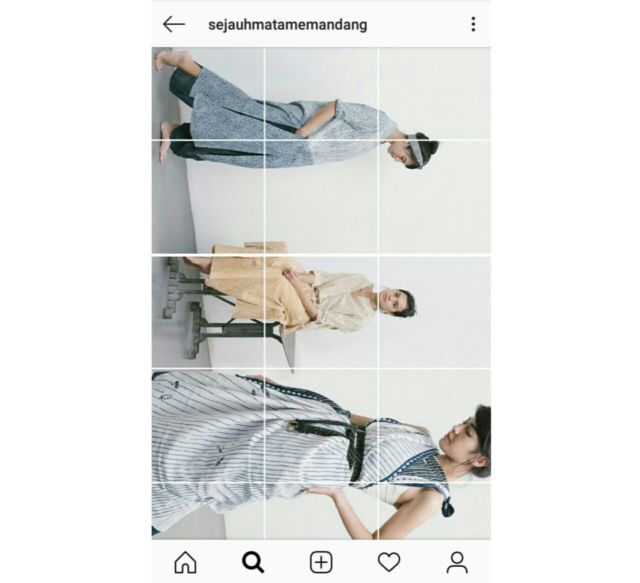 feed instagram yang menarik by akun @sejauhmatamemandang