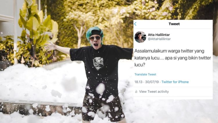 Hasil gambar untuk atta halilintar twitter