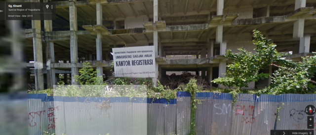 Peta Persebaran Hantu yang Jadi Mitos di UGM. Pahami