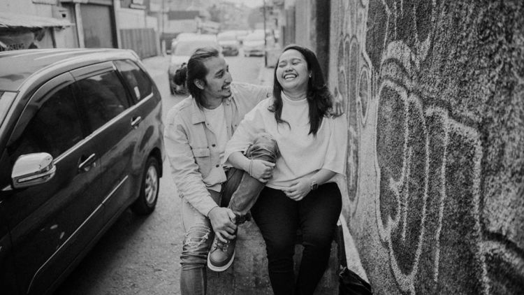 11+ Ide Foto Prewedding Casual Hitam Putih