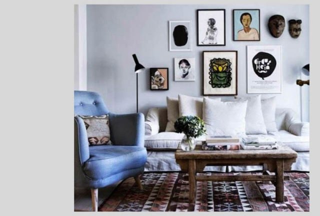 Perminan visual interest dalam apartemen mungil
