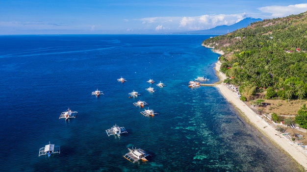 Pantai di Negara Filipina