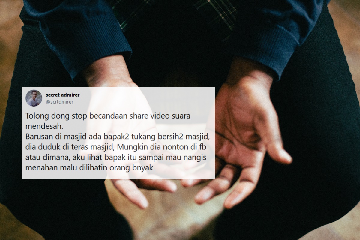 Marbut Masjid ini Jadi Korban Prank Video Bersuara Bokep. Stop Bercandaan  Sampah Begini, Ya!