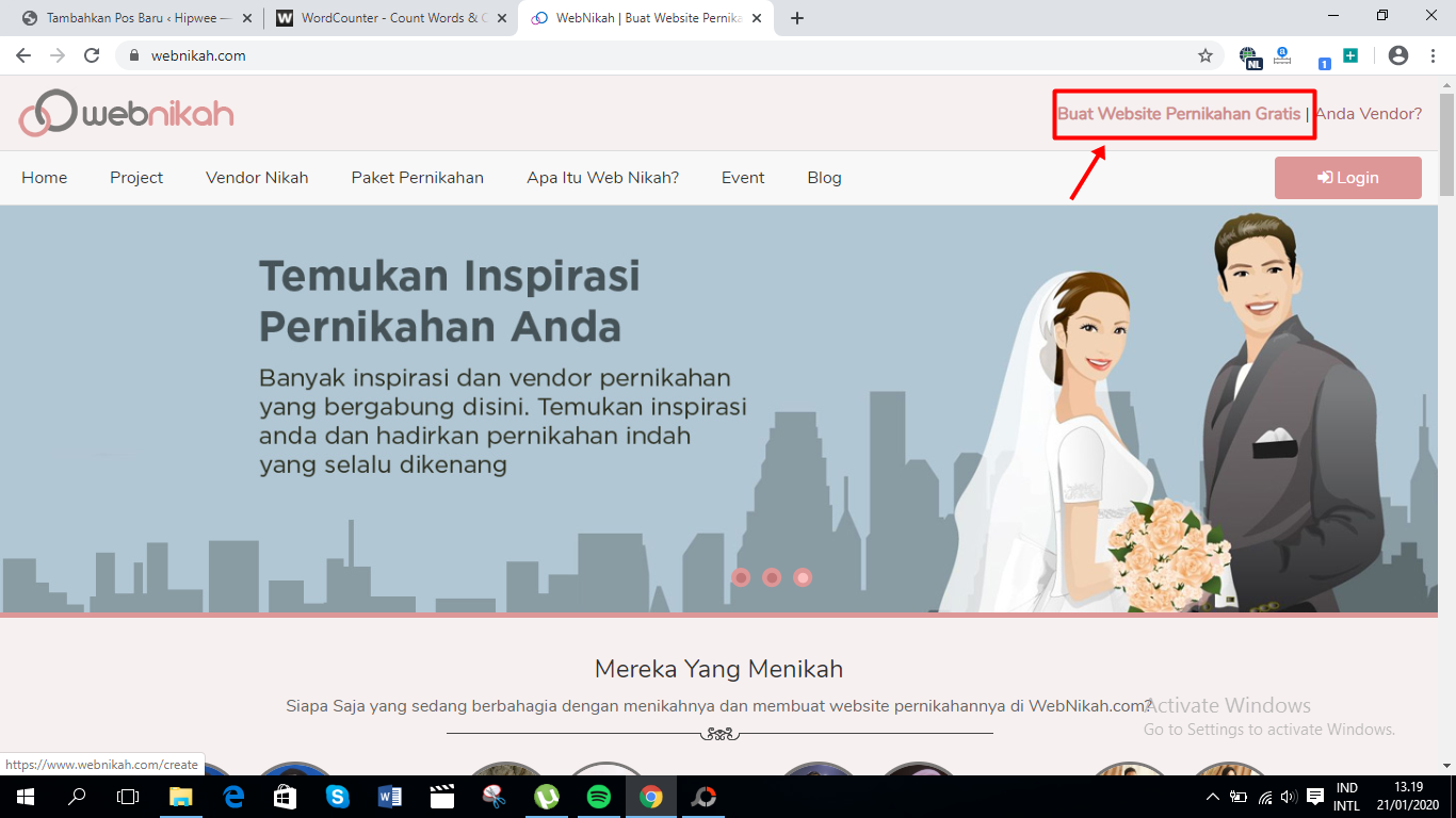 Bikin Website Mudah