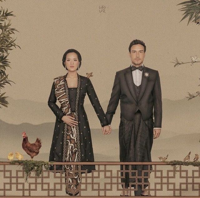 padupadan kain sampiran kebaya lamaran