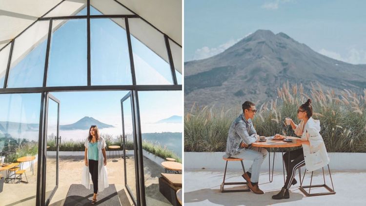 Potret Montana del Cafe di Kintamani yang Ngehits dan Instagramable Abis. Jadi Pengen