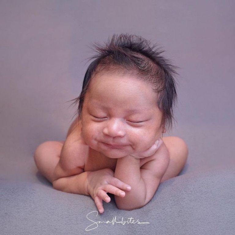 10 Ide Foto Bayi Gemas ala Kiano Tiger Wong, Anak Baim ...