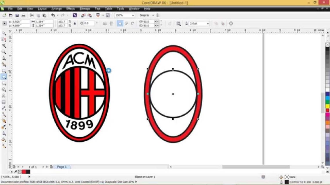 cara membuat poster dengan corel draw x5