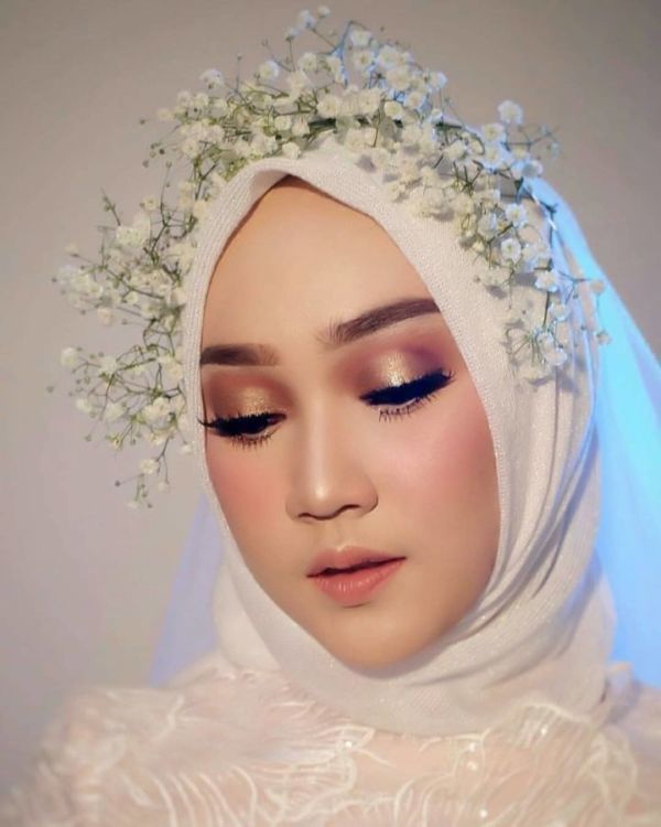 cara pakai headpiece hijab