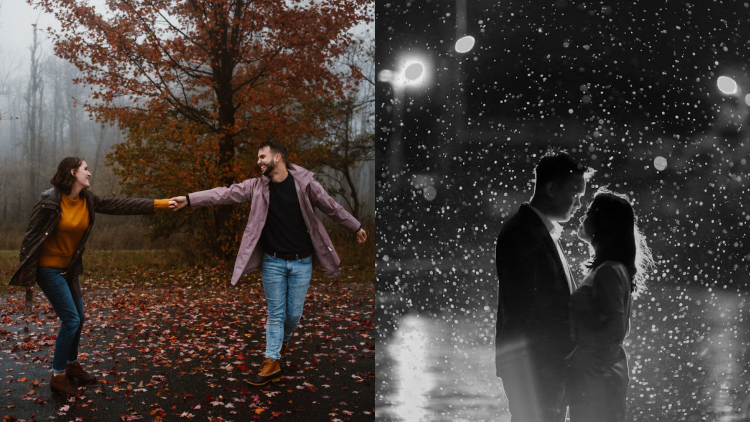 7 Ide Pose Prewedding di Bawah Derai Hujan. Duh