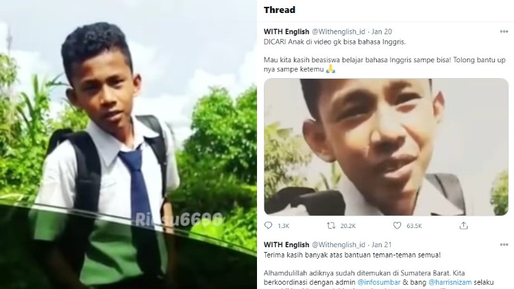 Viral karena Meme "Nggak Bisa Bahasa Inggris", Pelajar Ini ...
