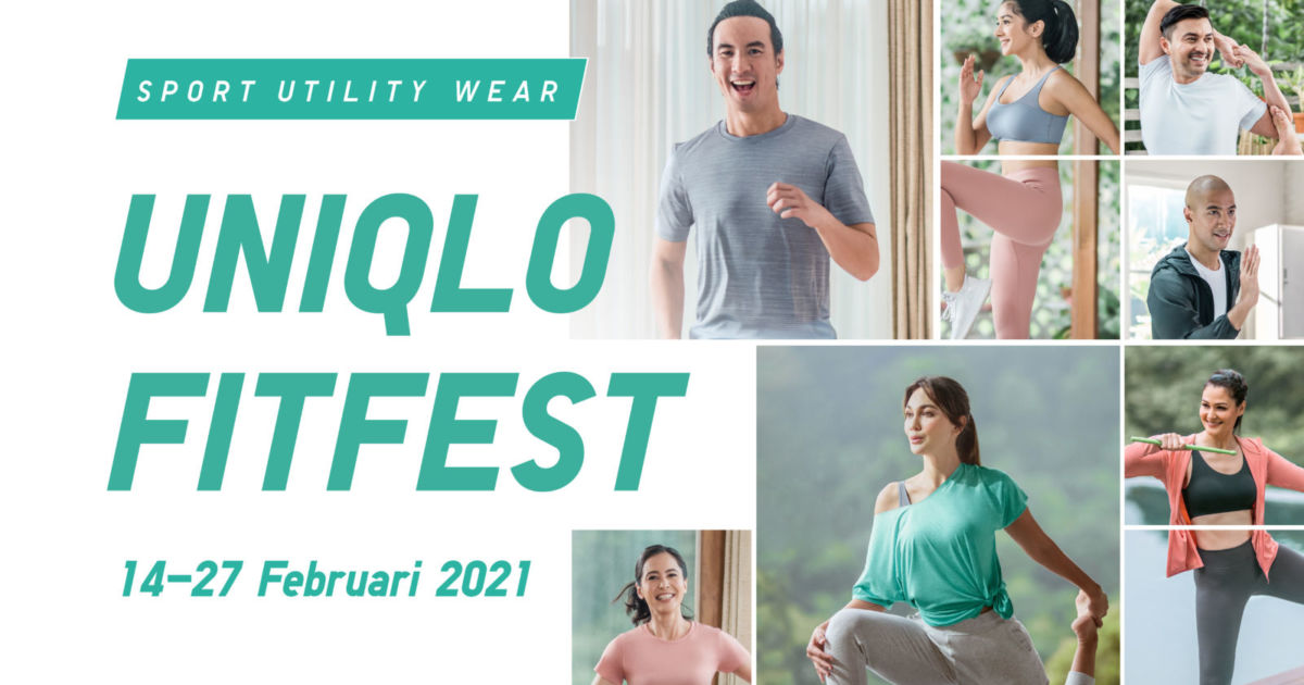 UNIQLO Akan Gelar 'UNIQLO FITFEST', Sebuah Online Workout Festival yang ...