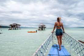 Wisatawan Manjuyod Sandbar
