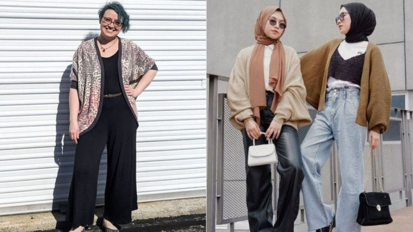 7 Ide Pakai Cocoon Cardigan yang Kini Ngetren lagi. Nyaman dan Tetap