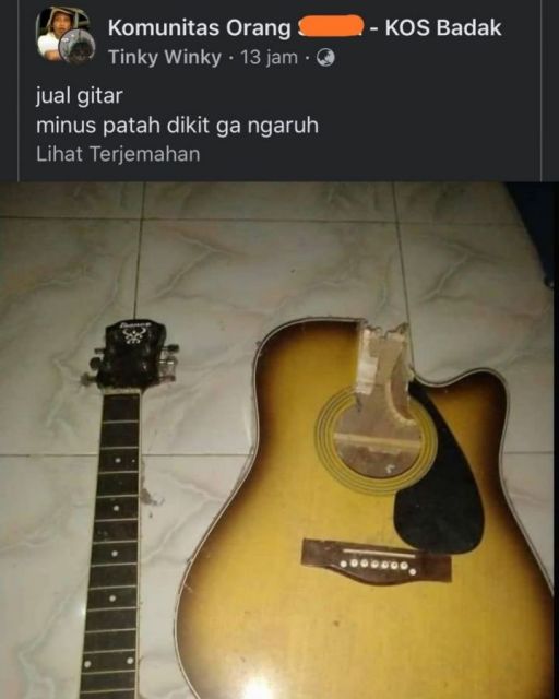 Jualan aneh di facebook