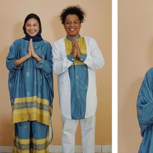 Inspirasi baju sarimbit keluarga ala seleb terbaru