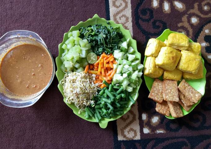 pecel sayur