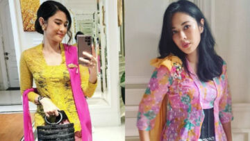 Dian Sastrowardoyo berkebaya